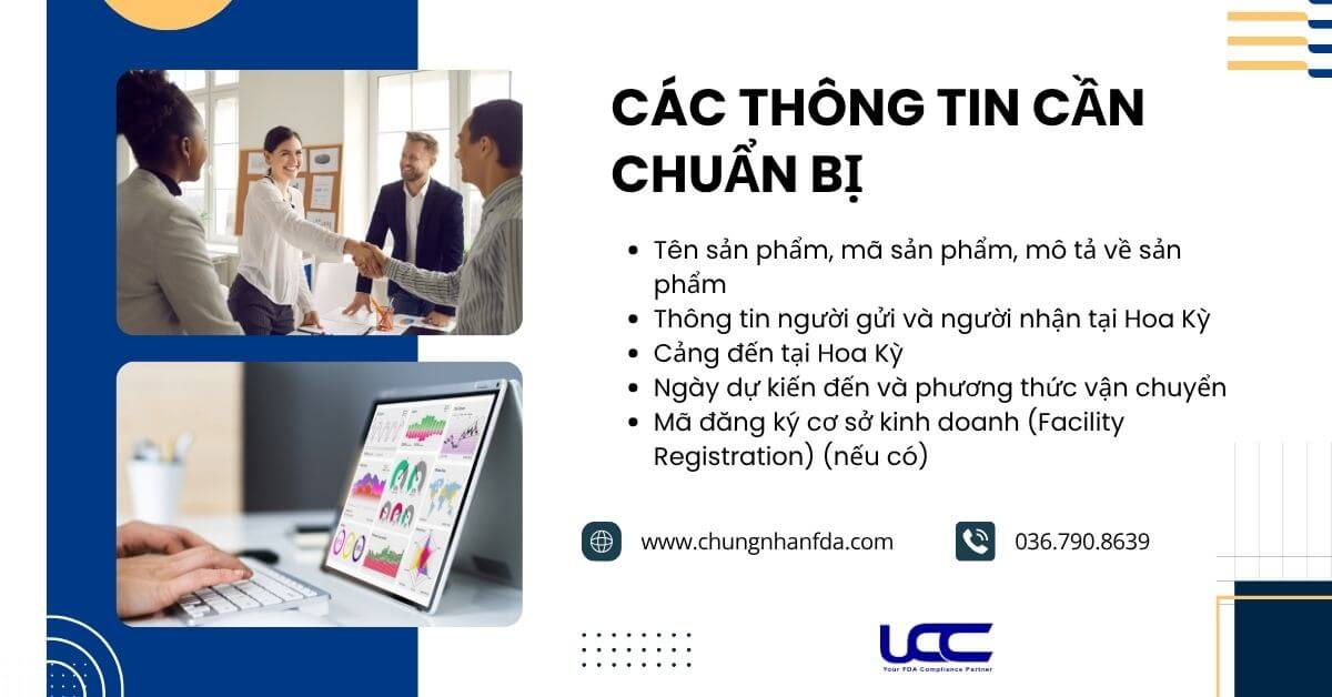 Doanh nghiệp cần chuẩn bị thông tin một cách đầy đủ và chính xác