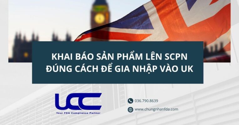 Khai báo sản phẩm lên SCPN đúng cách để gia nhập vào UK