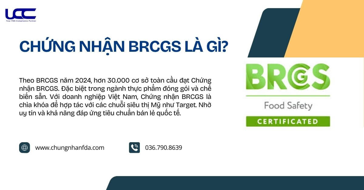 Chứng nhận BRCGS là gì?