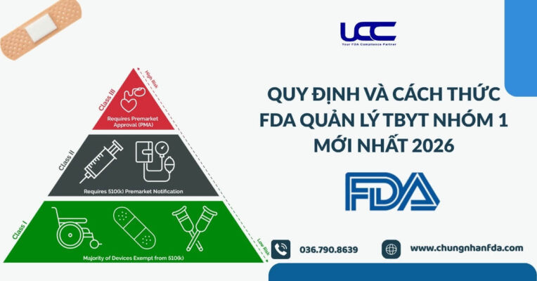 Quy định và cách thức FDA quản lý TBYT nhóm 1 mới nhất 2026