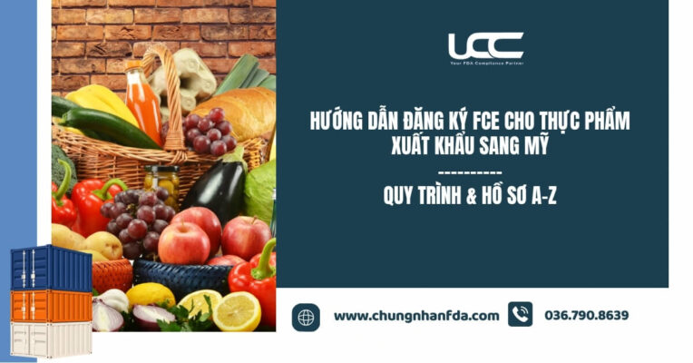 Hướng Dẫn Đăng Ký FCE Cho Thực Phẩm Xuất Khẩu Sang Mỹ: Quy Trình & Hồ Sơ A-Z